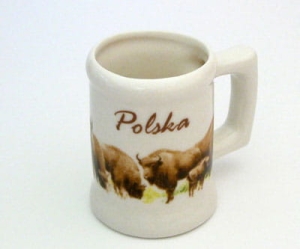 Kufel mały, Polska Żubry