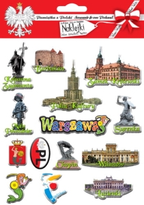 Naklejki wypukłe - Warszawa