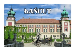 Magnes z efektem 3D Łańcut - Zamek Lubomirskich