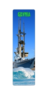 Zakładka do książki 3D - Gdynia