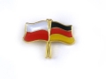 przypinka flaga Polski Niemcy polska niemiecka pins metalowa