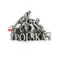 magnes na lodówkę panorama Polska pomniki metalowy