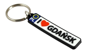 Brelok tablica rejestracyjna Gdańsk