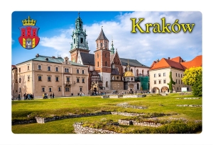 Magnes z efektem 3D Kraków Wawel Katedra Królewska