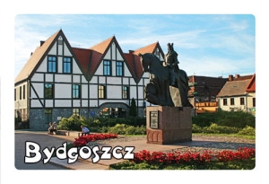 Magnes z efektem 3D Bydgoszcz pomnik