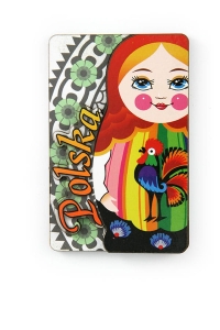 Magnes MDF Polska Matrioszka