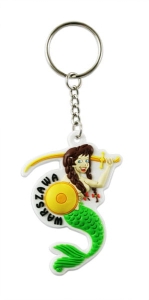 Brelok gumowy - Syrenka