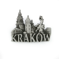 magnes na lodówkę panorama Kraków Wawel metalowy pamiątka