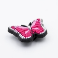 Wpinka motyl fioletowy do crocs ozdoba jibbitz