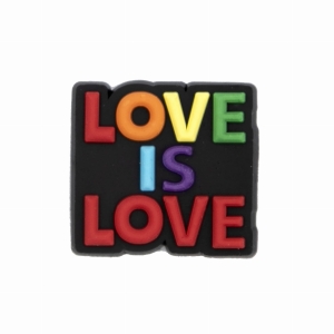 Love is Love LGBT wpinka ozdoba do kroksów, crocs