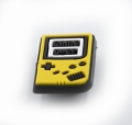 Gameboy jibbitz ozdoba do crocs perspektywa boczna