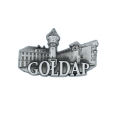 magnes na lodówkę panorama Gołdap metalowy