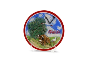 Talerz ceramiczny mały Polska sielanka