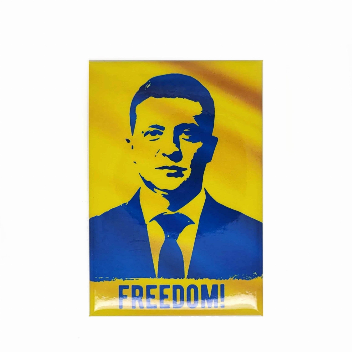 magnes na lodówkę Ukraina Zełenski Freedom