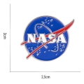 Przypinka NASA wymiary 2,5 cm pins emaliowany