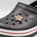 przypinka kwiat do crocs na bucie ozdoba na crocs