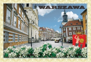 Pocztówka 3D Warszawa Nowe Miasto