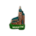 magnes na lodówkę Kraków Kościół Mariacki ceramiczny pamiątka