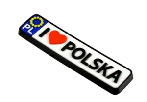 Magnes gumowy rejestracja Polska