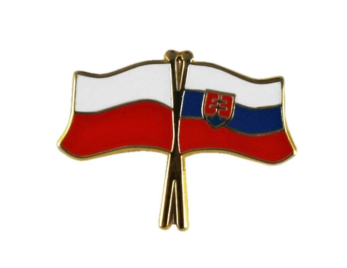 Przypinka Polska Słowacja 372a