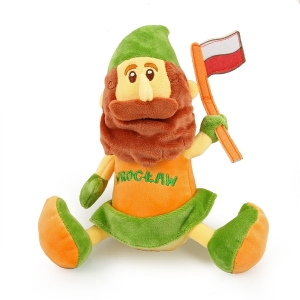 Zabawka pluszowa krasnal Wrocław