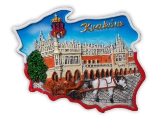 Magnes kontur Kraków Sukiennice