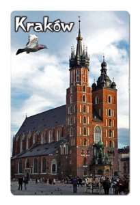 Magnes z efektem 3D Kraków Mariacki
