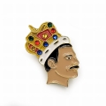 Pin Freddy Mercury Queen metalowa odznaka
