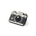przypinka aparat fotograficzny enamel pin fotografia