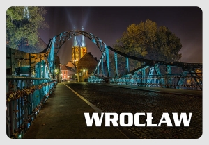Pocztówka 3D Wrocław Ostrów Tumski