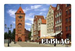 Magnes z efektem 3D Elbląg - Brama