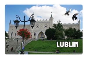 Magnes z efektem 3D Lublin - Zamek