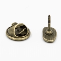 pins ziarno kawy złoty zapięcie agrafka metal