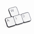 Pins klawiatura ASDW metalowy gadżet dla gracza