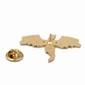 Pins Biały smok - zapięcie z tyłu przypinki