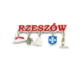 magnes lodówka Rzeszów z zawieszkami symbole miasta