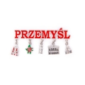 magnes na lodówkę Przemyśl z zawieszkami pamiątka