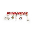 magnes lodówka Bydgoszcz zawieszki symbole miasta