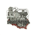 magnes na lodówkę Polska Przemyśl metalowy pamiątka