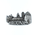magnes Brodnica metalowy pamiątka z miasta