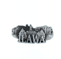 Metalowy magnes lodówka Iława souvenir