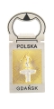 pamiątka z Gdańska magnes z otwieraczem Neptun Polska