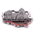 Metalowy magnes Goleniów pamiątka z Polski z zabytkową architekturą