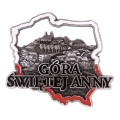 magnes na lodówkę Polska Góra Świętej Anny metalowy