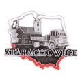 Magnes metalowy Polska Starachowice - widok z przodu