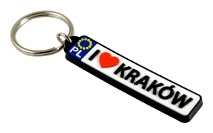 Brelok tablica rejestracyjna Kraków