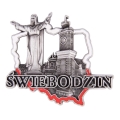 Magnes metalowy Świebodzin Polska - widok z przodu