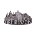 magnes na lodówkę panorama Hrubieszów metalowy pamiątka
