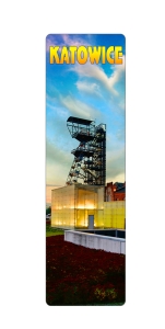 Zakładka do książki 3D - Katowice