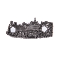 magnes Kościerzyna metalowy od tyłu z dwoma magnesami